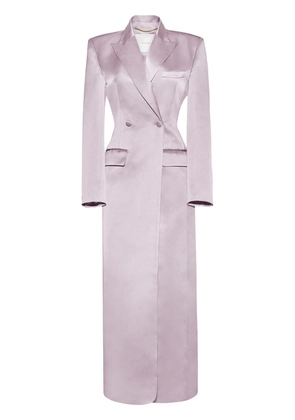 Adam Lippes Laurence silk coat - Pink
