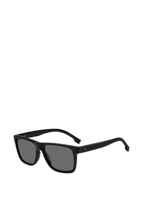 BOSS rectangle-frame sunglasses - Black