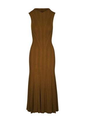 Adam Lippes sleeveless dress - Brown