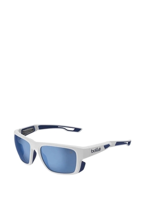 Bollè rectangle-frame sunglasses - White