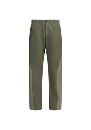 Goldwin Hyperdense Taffeta U/S Right straight-leg sport trousers - Green