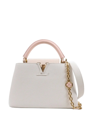 Louis Vuitton Pre-Owned Capucines BB leather tote bag - White