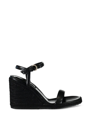 Gianvito Rossi cord wedge sandals - Black