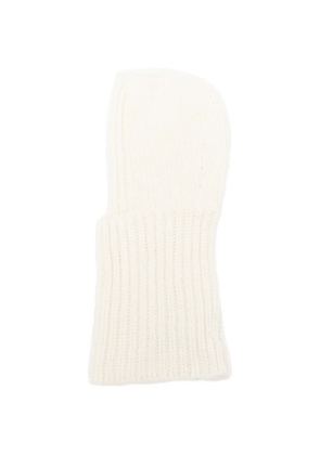 Blanca Vita ribbed balaclava - Neutrals