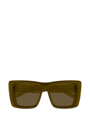 Saint Laurent Eyewear SL 900 HOWL rectangle-frame sunglasses - Green