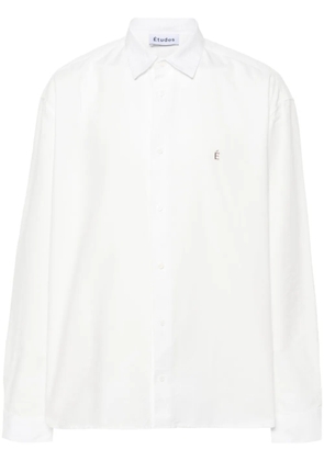 Études Studio Lyrique LS Accent cotton shirt - White