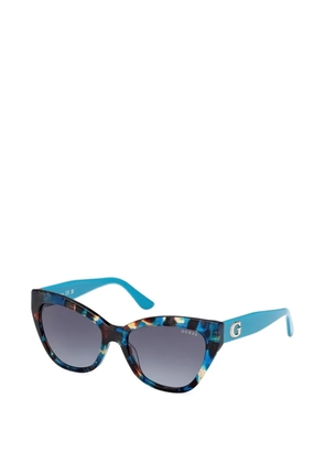 GUESS USA cat-eye sunglasses - Blue