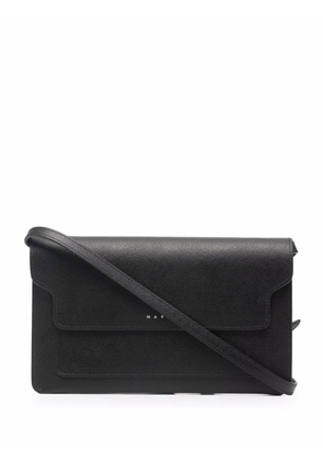 Marni Trunk leather clutch bag - Black