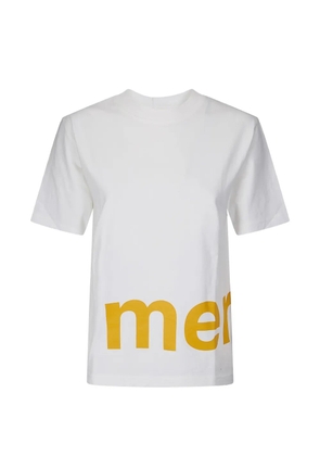 Merippa logo-print T-shirt - White