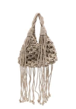 Hibourama mini Vannifique tote bag - Gold