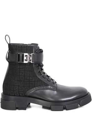 Givenchy 50mm 4G-patterned boots - Black