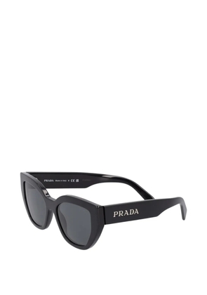 Prada Pre-Owned logo-detail sunglasses - Black
