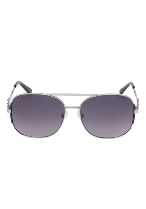 GUESS EYEWEAR round-frame sunglasses - Silver