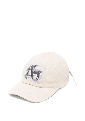 Jacquemus La Casquette Paysan baseball cap - Neutrals