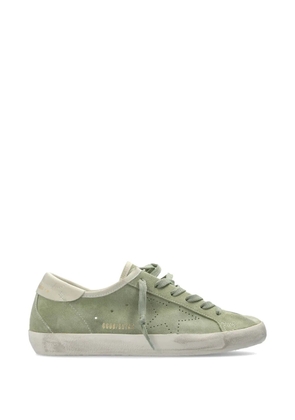 Golden Goose Super-Star suede sneakers - Green