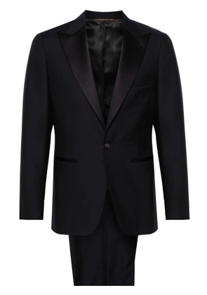 Canali single-breasted wool suit - Blue