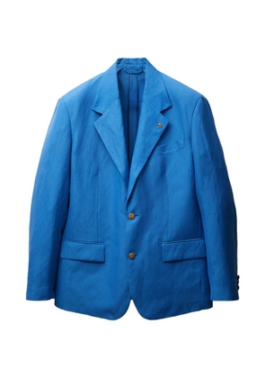 Versace flap pocket blazer - Blue