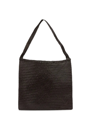 DRAGON DIFFUSION Ars leather tote bag - Brown