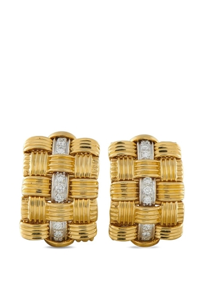 Roberto Coin Pre-Owned Appassionata diamond earrings - Gold