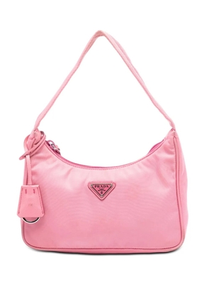 Prada Pre-Owned 2019-2026 Mini Tessuto Re Edition 2000 shoulder bag - Pink