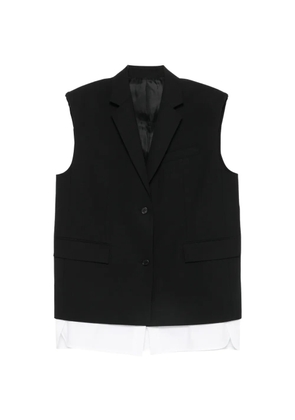 Juun.J buttoned sleeveless waistcoat - Black