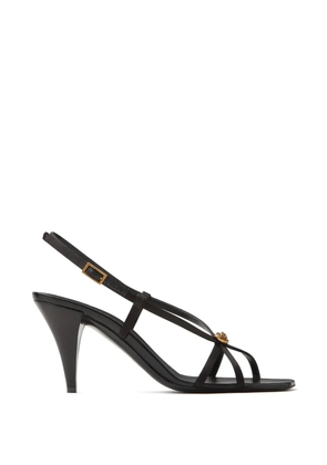 Versace medallion strappy sandals - Black