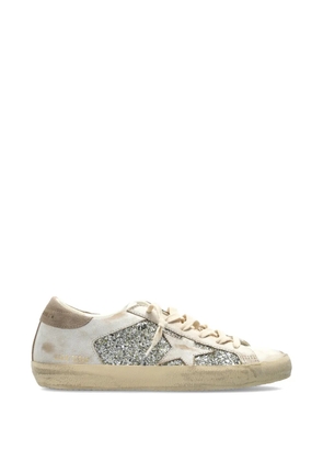 Golden Goose Super-Star glitter-detail sneakers - Neutrals