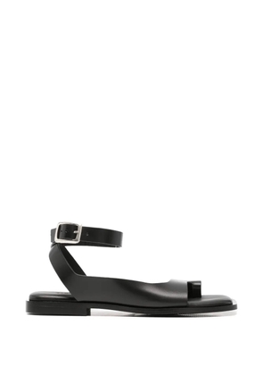 ALOHAS buckle-fastening toe-strap sandals - Black
