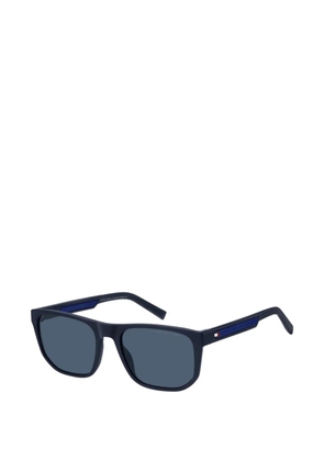 Tommy Hilfiger rectangle-frame sunglasses - Blue