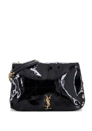 Saint Laurent Pre-Owned Jamie 4.3 Quilted Patent Large shoulder bag - Black