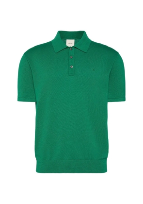 Calvin Klein Supima embroidered-logo polo shirt - Green