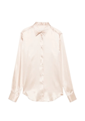 Xacus Marta satin-finish shirt - Pink