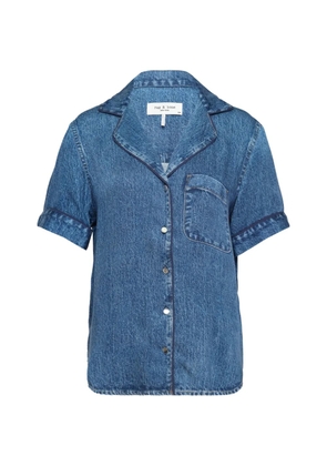 rag & bone Miramar Slink short-sleeve shirt - Blue