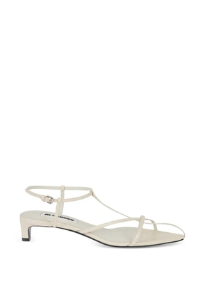 Jil Sander strappy pointed-toe sandals - Neutrals