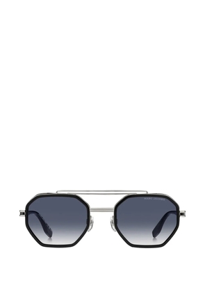 Marc Jacobs Eyewear geometric-frame sunglasses - Black