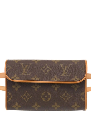 Louis Vuitton Pre-Owned 2000 Monogram Pochette Florentine belt bag - Brown