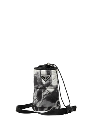 Prada Pre-Owned 2013-2026 Re Nylon Printed Phone Pouch crossbody bag - Black