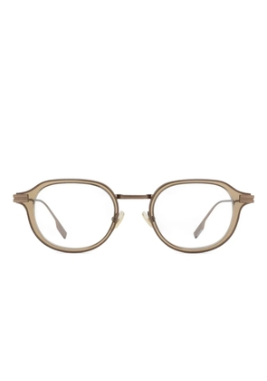 Zegna geometric-frame glasses - Neutrals