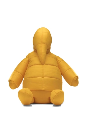 Moncler MonDuck quilted-finish logo-patch shoulder bag - Yellow