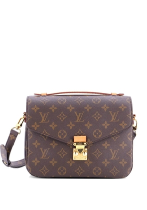 Louis Vuitton Pre-Owned Pochette Metis Monogram Canvas crossbody bag - Brown