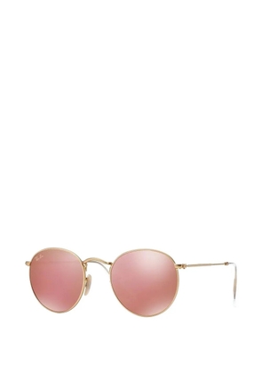 Ray-Ban round-frame sunglasses - Gold