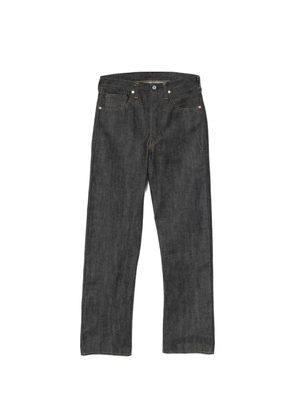 Junya Watanabe MAN cotton straight-leg jeans - Blue