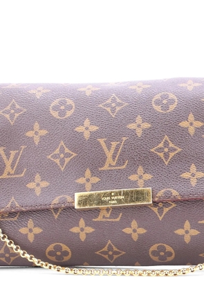 Louis Vuitton Pre-Owned Favorite Handbag Monogram Canvas MM crossbody bag - Brown