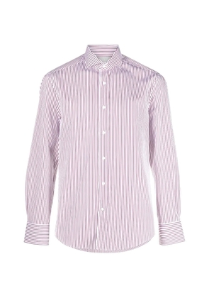 Brunello Cucinelli striped button-down shirt - White