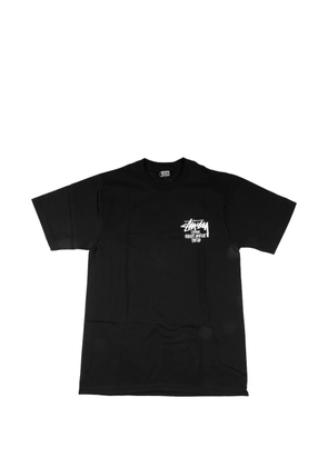 Stüssy logo graphic t-shirt - Black