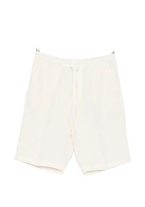 120% Lino drawstring-waist shorts - Neutrals