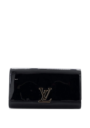 Louis Vuitton Pre-Owned Louise Patent East West clutch bag - Black