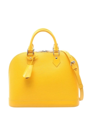 Louis Vuitton Pre-Owned 2011 Epi Alma PM satchel - Yellow