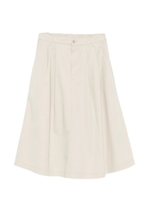 ASPESI pleated A-line skirt - Grey