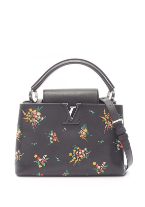 Louis Vuitton Pre-Owned 2016 Leather Blossom Capucines PM satchel - Black